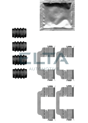 Kit d'accessoires, plaquette de frein à disque ELTA AUTOMOTIVE EA8756