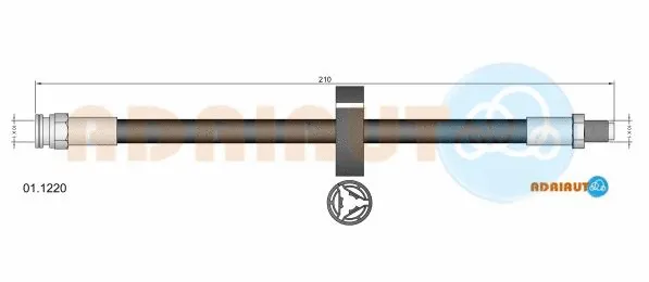 Flexible de frein ADRIAUTO 01.1220