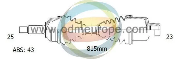 Arbre de transmission 4X4 ESTANFI EST-18-082301