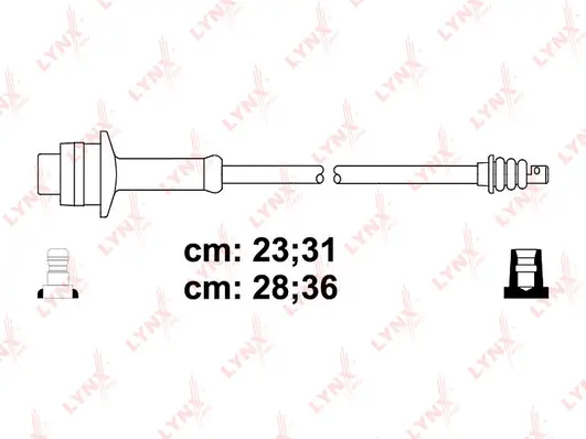 Kit de câbles d'allumage LYNXAUTO SPC7538