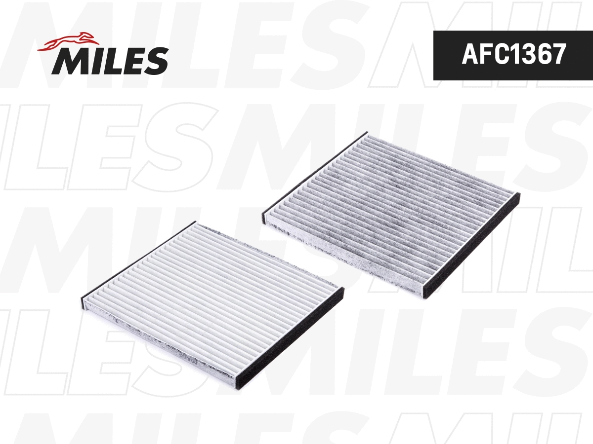 Filtre, air de l'habitacle MILES AFC1367