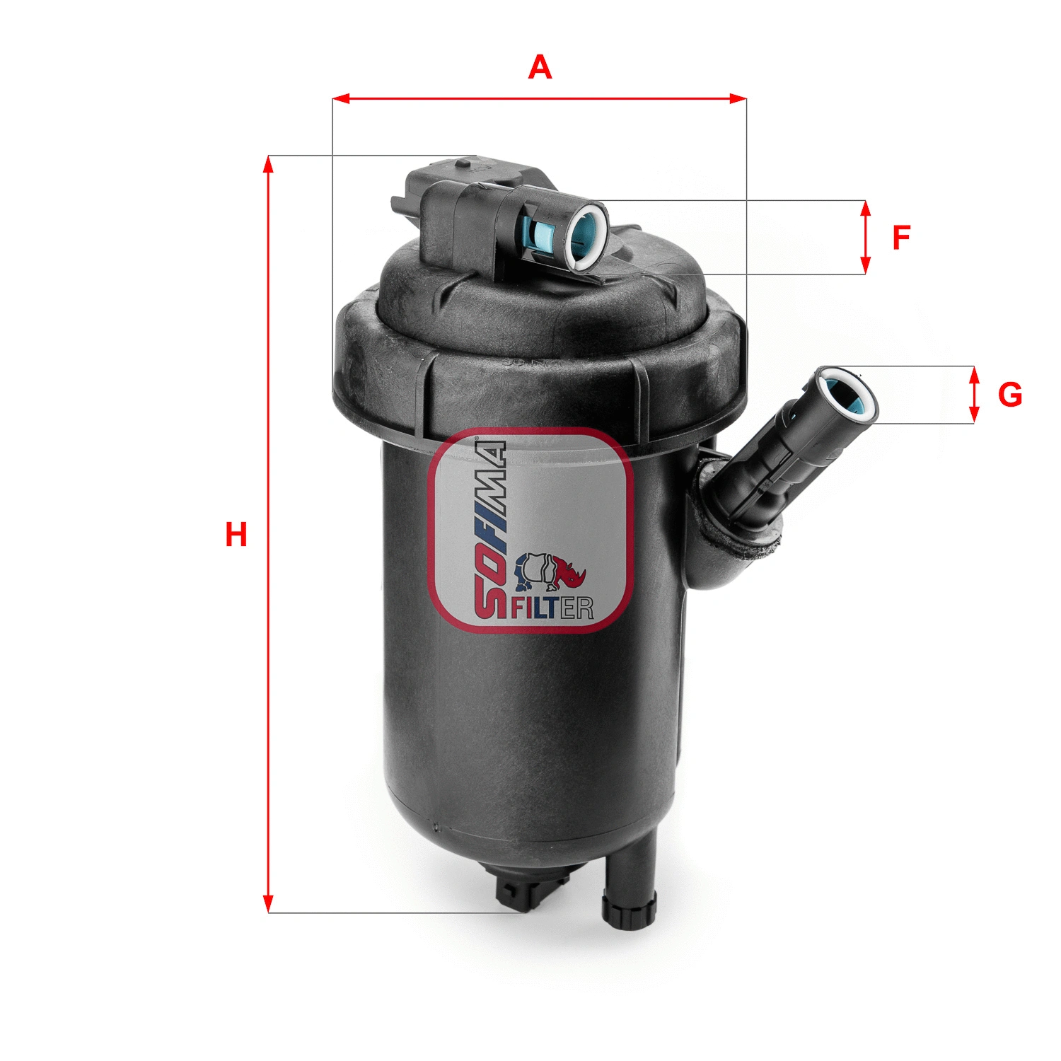Filtre à carburant SOFIMA S 5120 GC