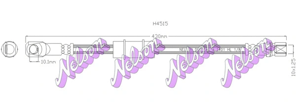 Flexible de frein KAWE H4515