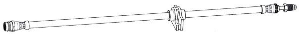 Flexible de frein CEF 515202
