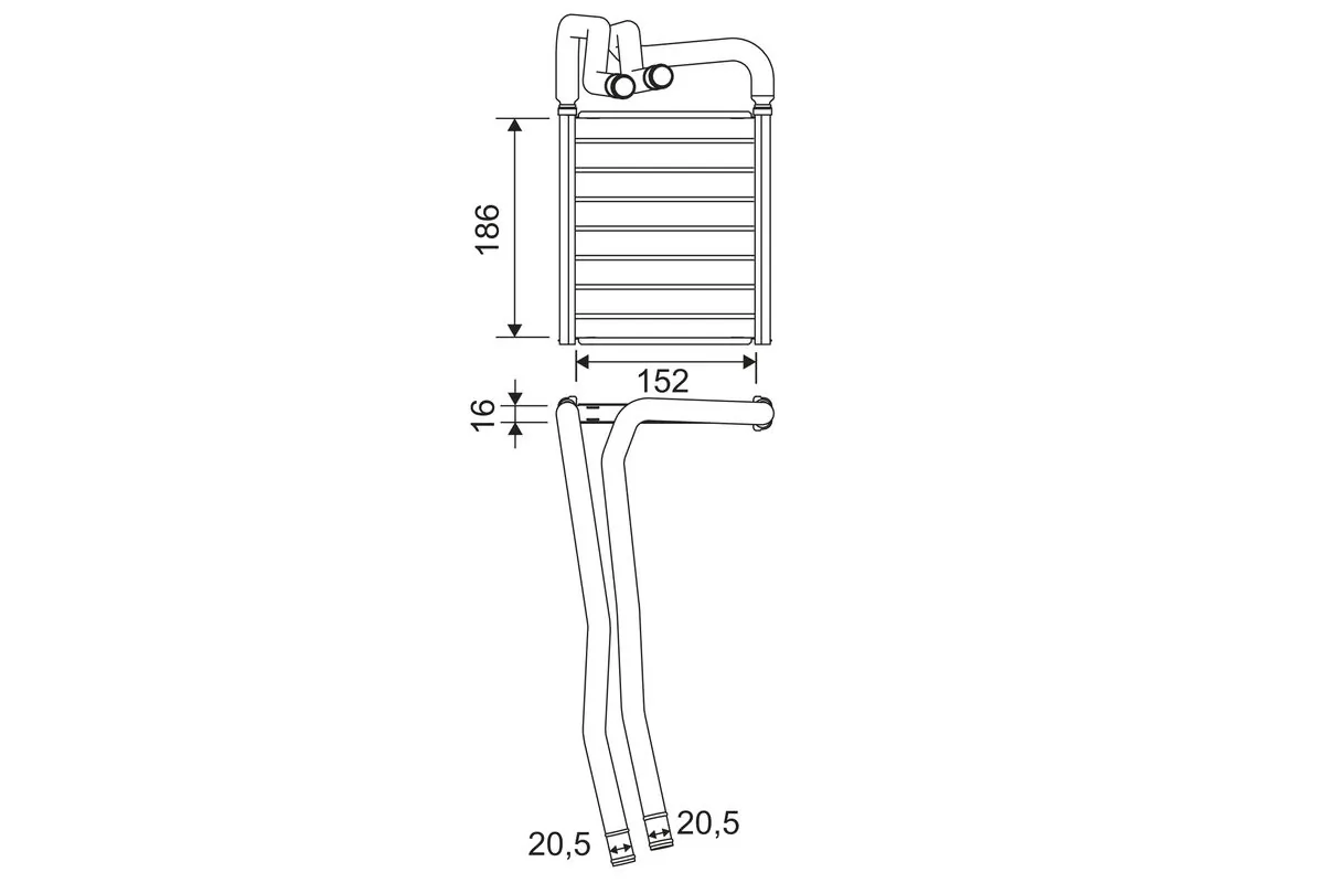 Système de chauffage VALEO 811605