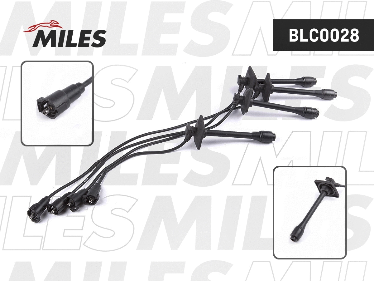 Kit de câbles d'allumage MILES BLC0028