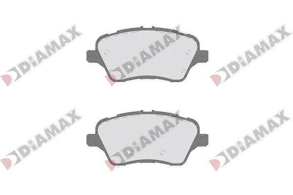 Kit de plaquettes de frein, frein à disque DIAMAX N09764