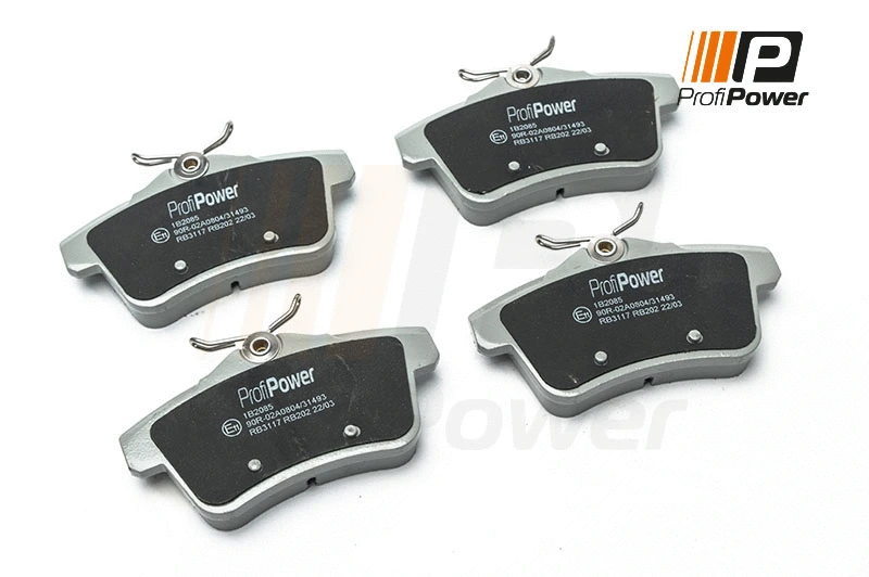 Kit de plaquettes de frein, frein à disque ProfiPower 1B2085