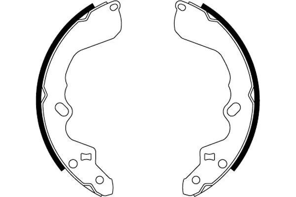 Jeu de mâchoires de frein PAGID H1763