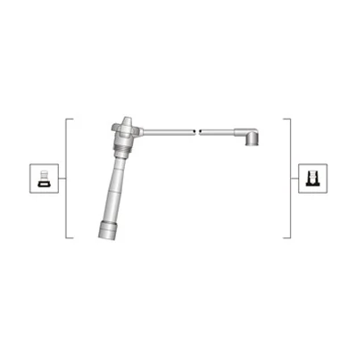 Kit de câbles d'allumage MAGNETI MARELLI 941319170115