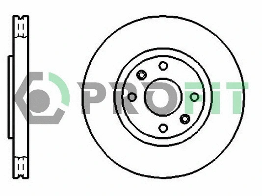 Disque de frein PROFIT 5010-1152