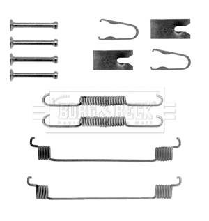 Kit d'accessoires, mâchoire de frein BORG & BECK BBK6154