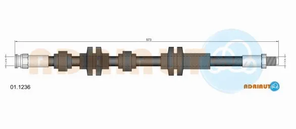 Flexible de frein ADRIAUTO 01.1236
