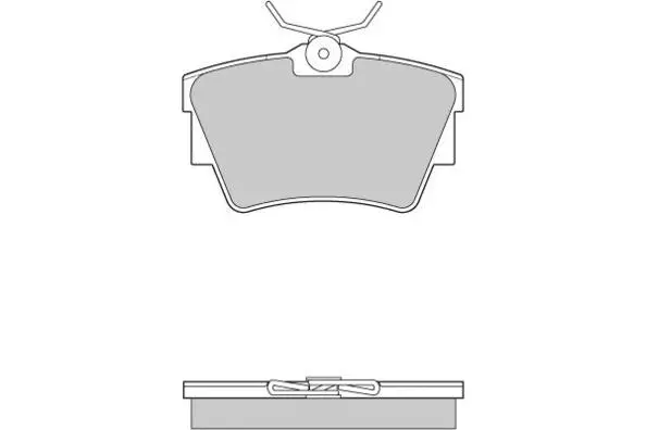Kit de plaquettes de frein, frein à disque E.T.F. 12-0866