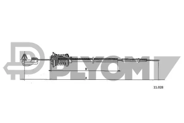 Câble d'accélération PLYOM P762473