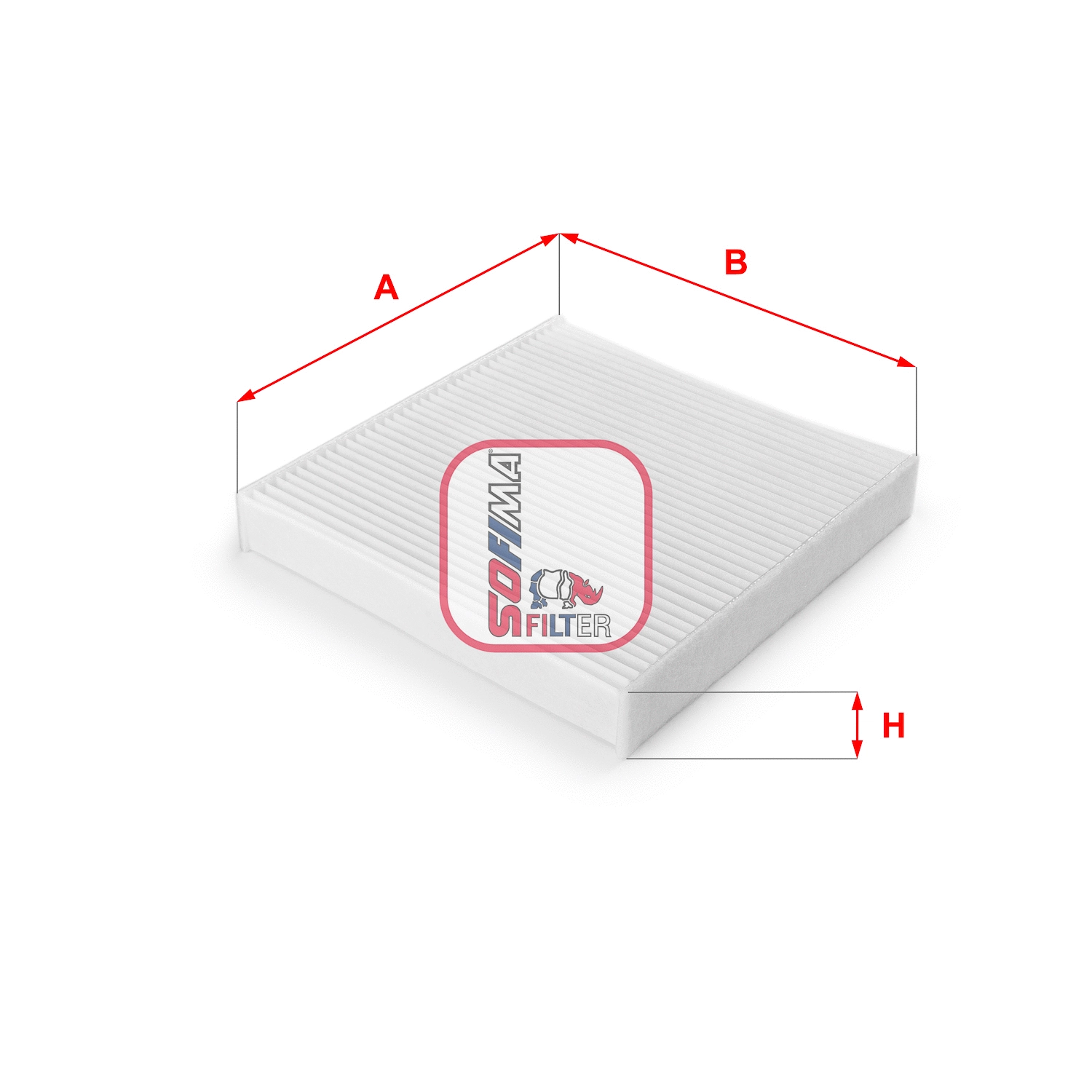 Filtre, air de l'habitacle SOFIMA S 3086 C