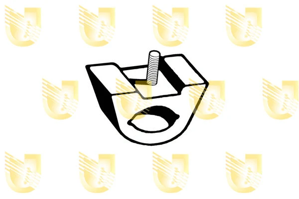 Support, silencieux UNIGOM 165005