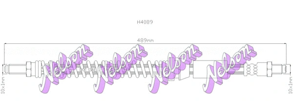 Flexible de frein KAWE H4089