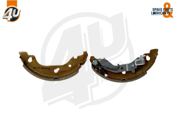 Jeu de mâchoires de frein 4U Autoparts 22684FT