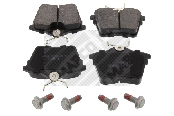 Kit de plaquettes de frein, frein à disque MAPCO 6756