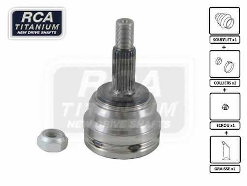 Jeu de joints, arbre de transmission RCA FRANCE RN821