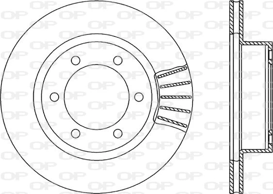 Disque de frein OPEN PARTS BDR1834.20