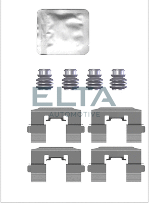 Kit d'accessoires, plaquette de frein à disque ELTA AUTOMOTIVE EA8788