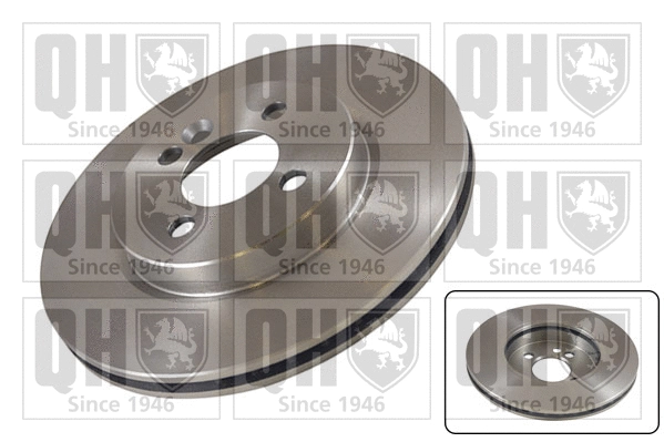 Disque de frein QUINTON HAZELL BDC5492