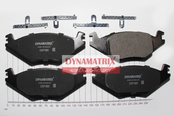 Kit de plaquettes de frein, frein à disque DYNAMATRIX DBP385