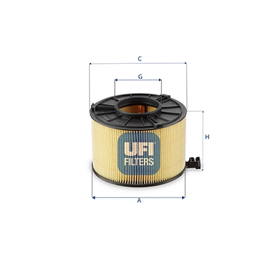 Filtre à air UFI 27.G10.00