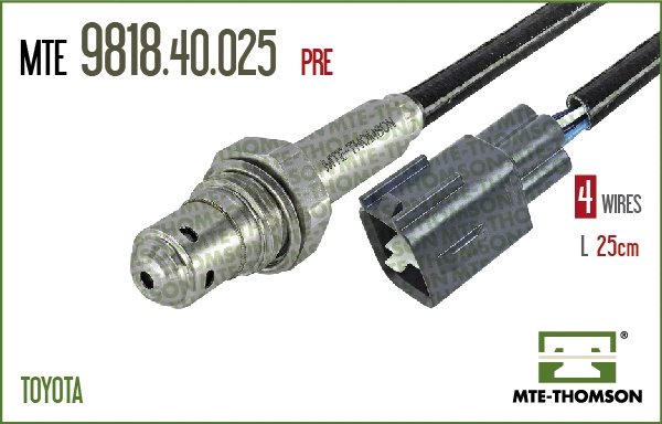 Sonde lambda MTE-THOMSON 9818.40.025