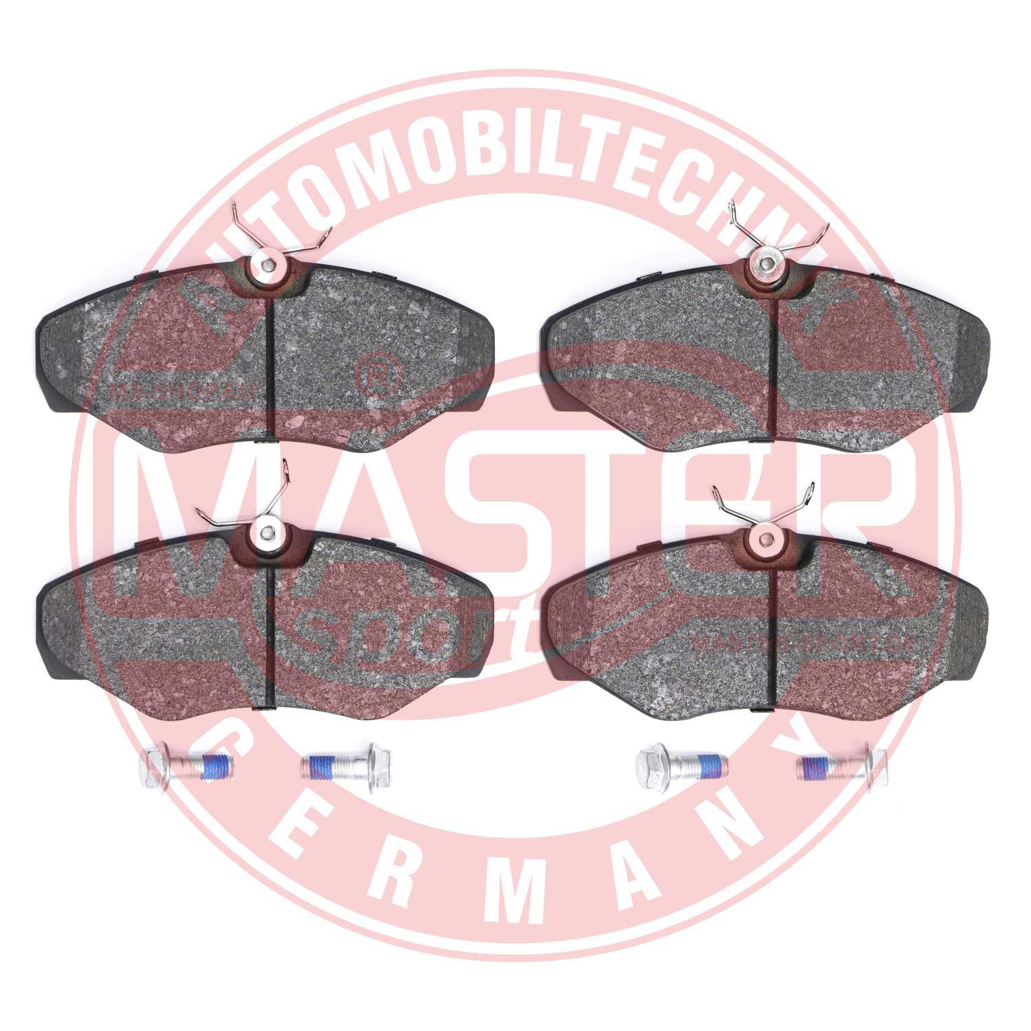 Kit de plaquettes de frein, frein à disque MASTER-SPORT GERMANY 13046028702N-SET-MS