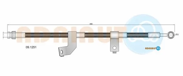 Flexible de frein ADRIAUTO 09.1251