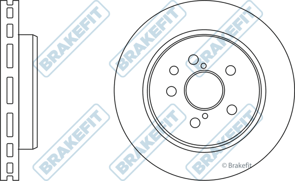Disque de frein APEC SDK6525
