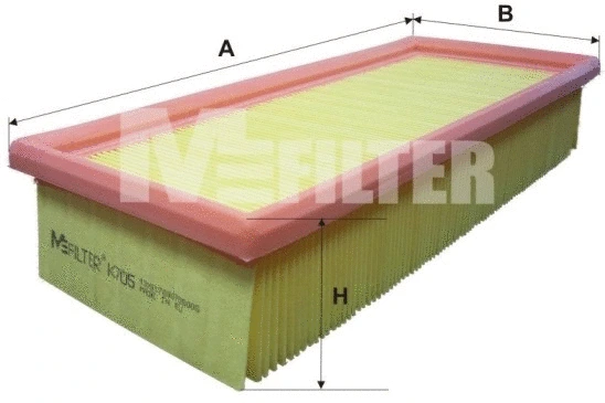 Filtre à air MFILTER K 705