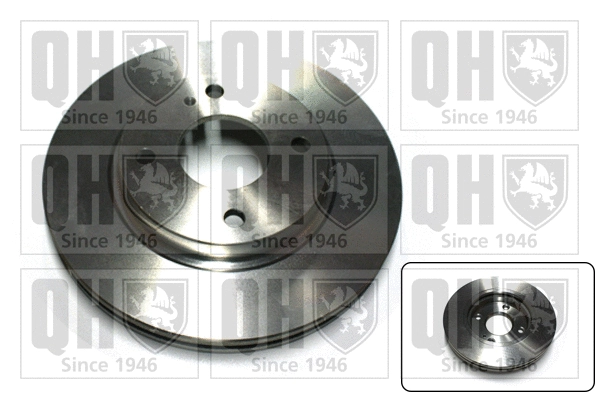 Disque de frein QUINTON HAZELL BDC5781