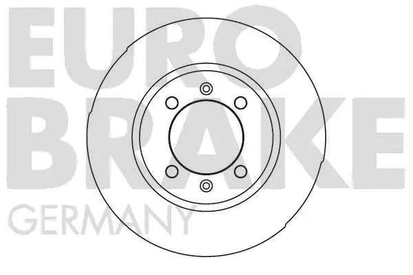Disque de frein EUROBRAKE 5815204109