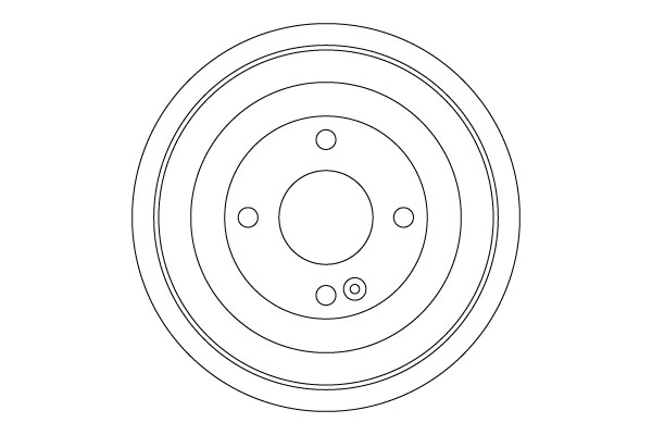 Tambour de frein TRW DB4552