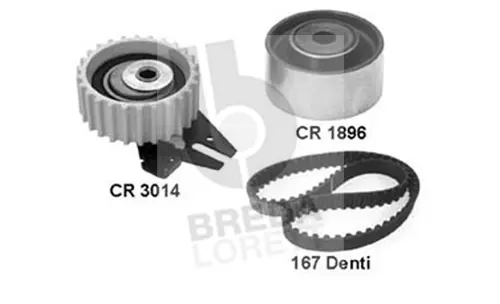Kit de courroie crantée BREDA LORETT KCD0101