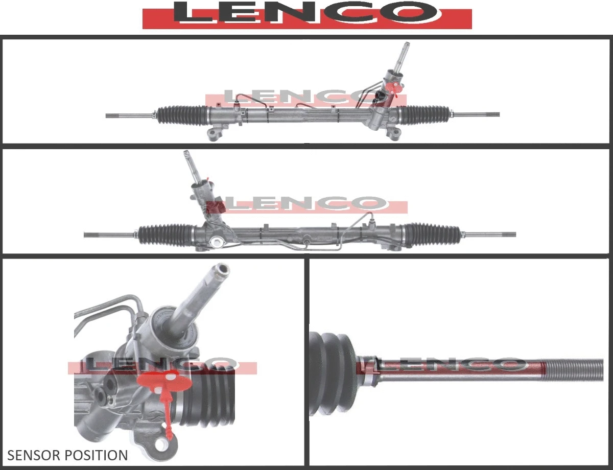 Crémaillère de direction LENCO SGA106L