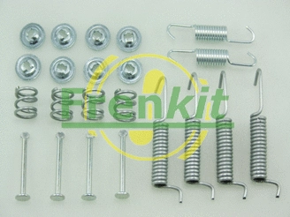 Kit d'accessoires, mâchoires de frein de stationnement FRENKIT 950821