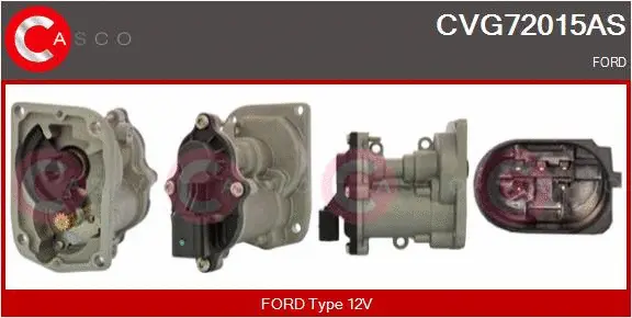 Vanne EGR CASCO CVG72015AS