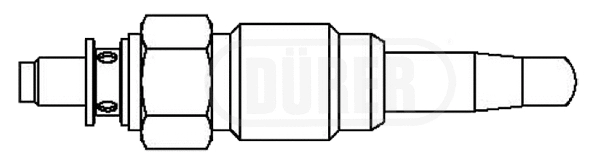 Bougie de préchauffage DÜRER DG80590
