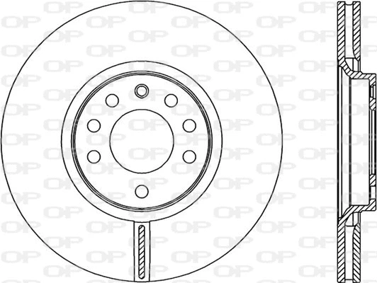 Disque de frein OPEN PARTS BDR2301.20
