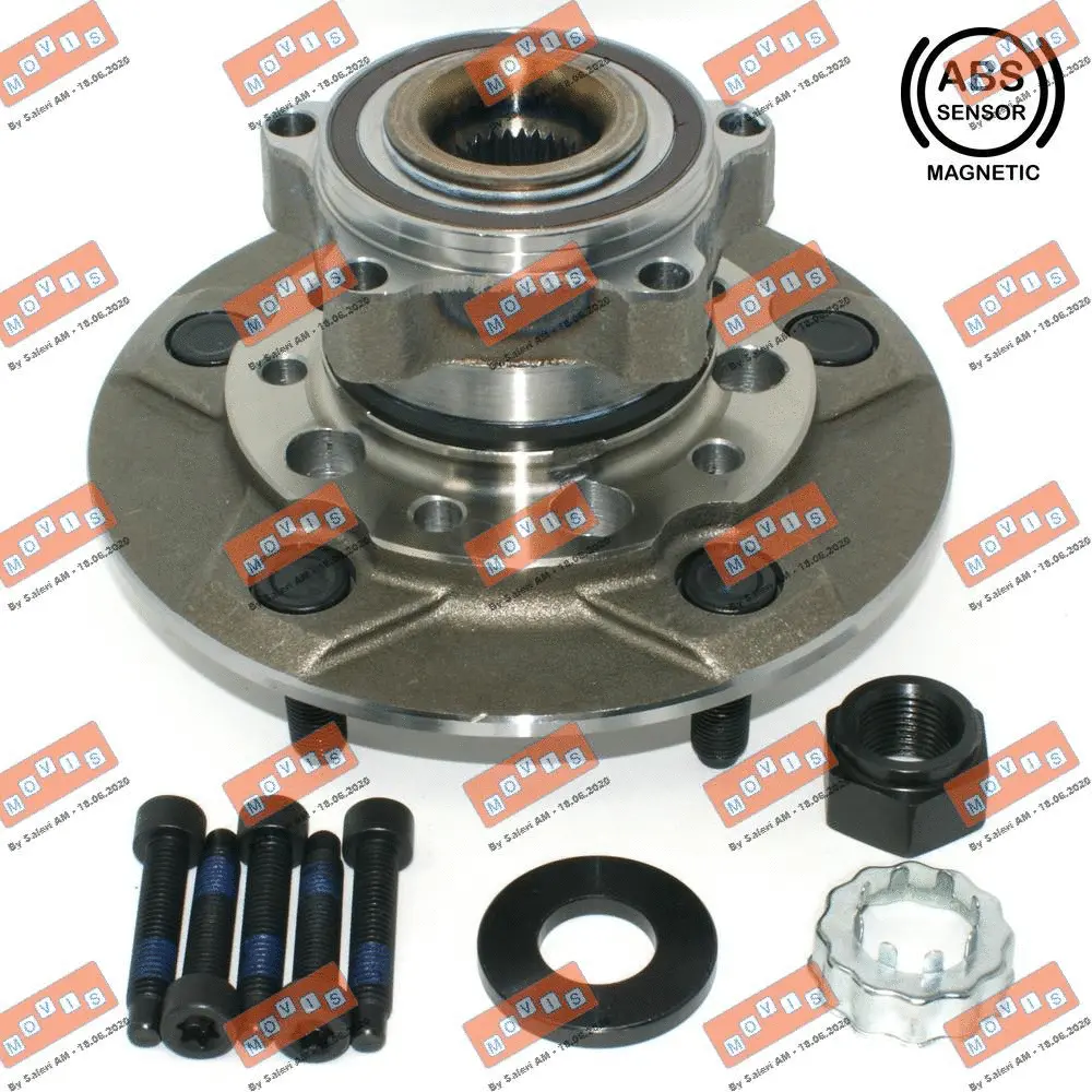 Kit de roulements de roue MOVIS ASB2881