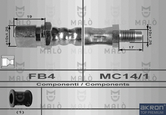 Flexible de frein AKRON-MALÒ 8359