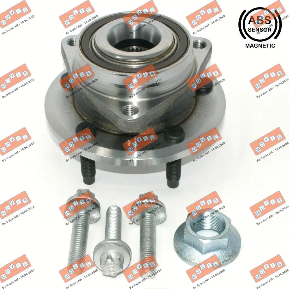 Kit de roulements de roue MOVIS ASB2584