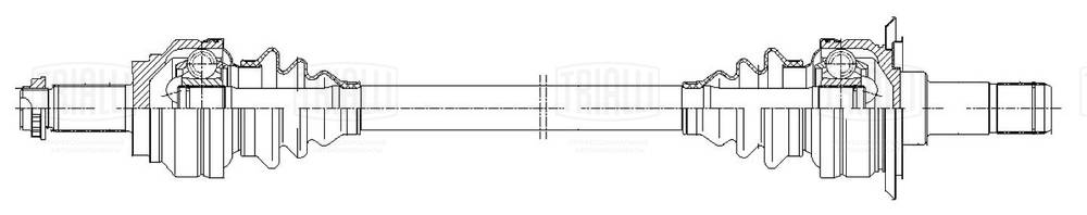 Arbre de transmission TRIALLI AR 2634
