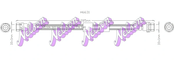 Flexible de frein KAWE H6631
