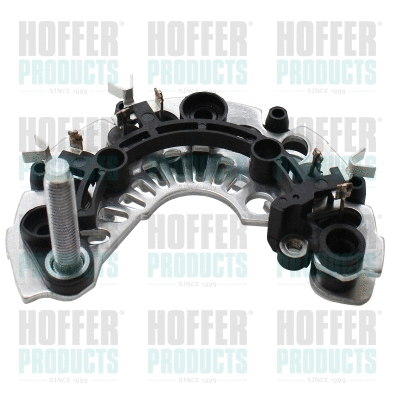 Pont de diodes, alternateur HOFFER 52051